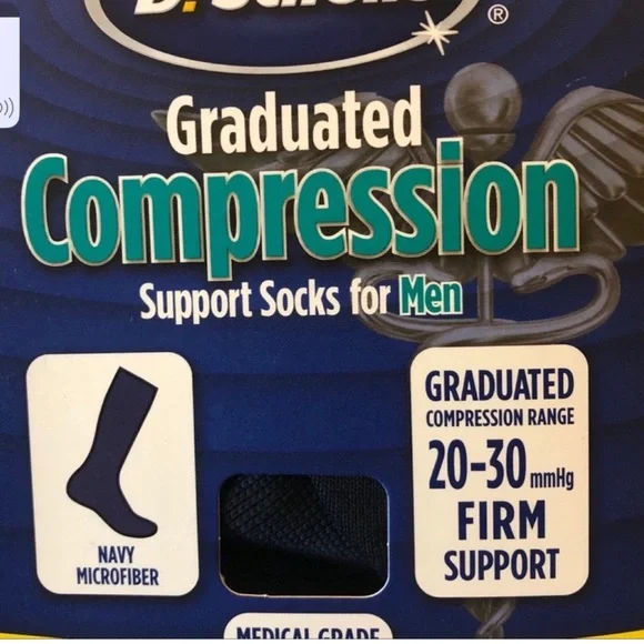 Three Pairs Dr. Scholls Compression Socks - Picture 2 of 3